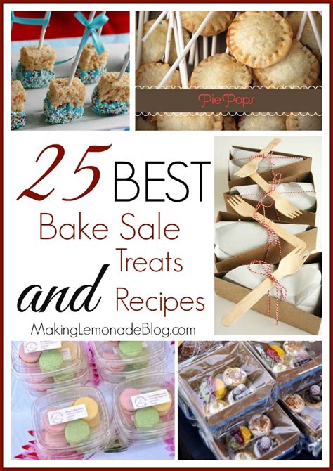 25 Best Bake Sale Goodies + Recipes .